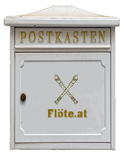Flöte.at Postkasten